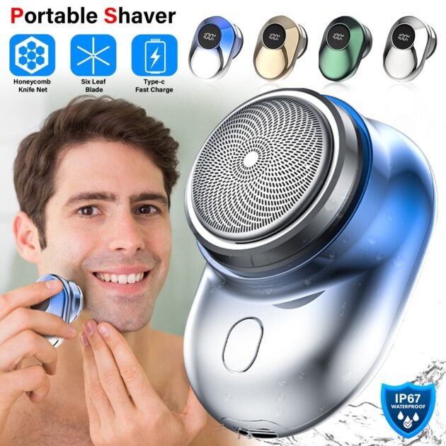 ماكينة حلاقة كهربائية قابلة لإعادة الشحن-​Mini rasoir électrique Rechargeable​