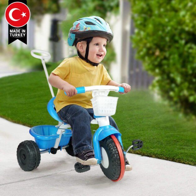دراجة ثلاثية العجلات بلاستيكية للأطفال 2-8 سنوات صناعة تركية Vélo tricycle pour enfant