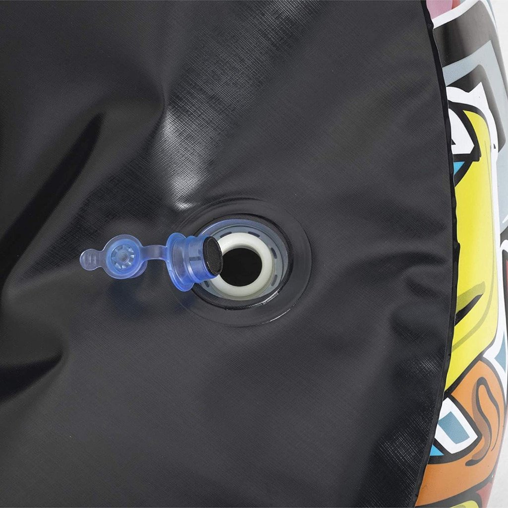 أريكة هوائية مريحة بتصميم شبابي أنيق وعصري قابلة للنفخ بسهولة Fauteuil Gonflable Graffiti Soft Top 112 x 112 x 66cm Bestway#75075 – Image 3