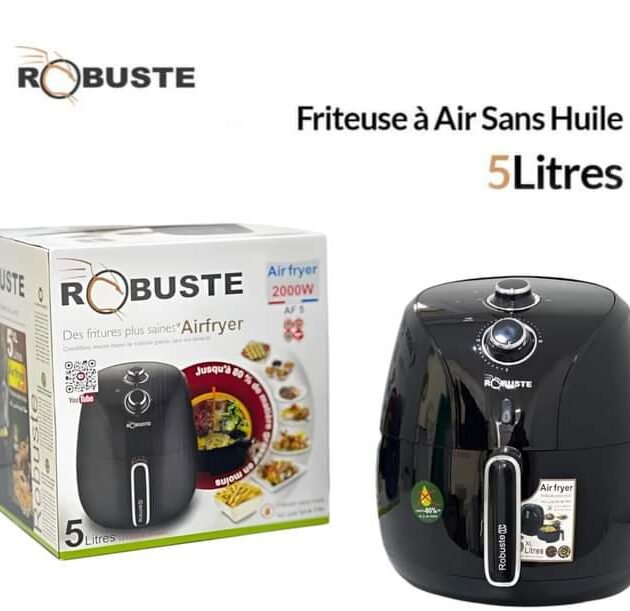 FRITEUSE SANS HUILE 5L ROBUSTE - AIR FRYER
