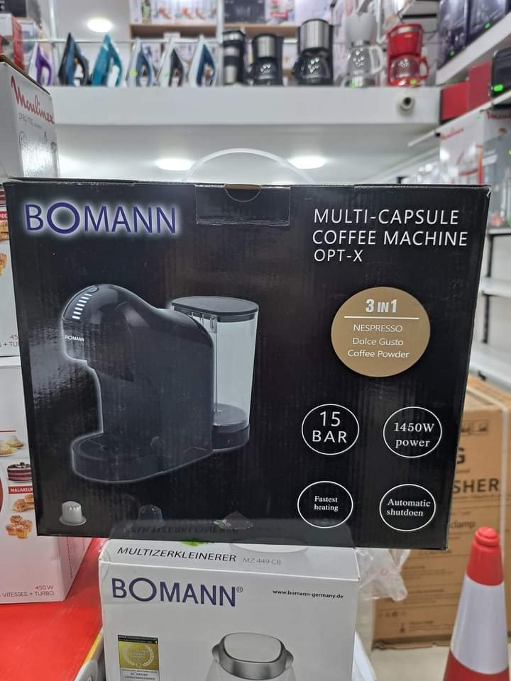 Machine a café Bomann ( DG + Nespresso +café en poudre ) – Image 3