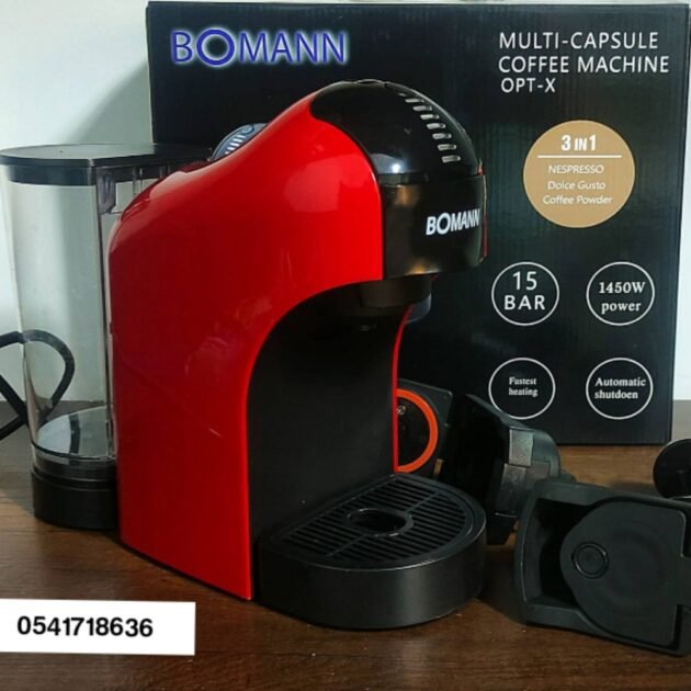 Machine a café Bomann ( DG + Nespresso +café en poudre )