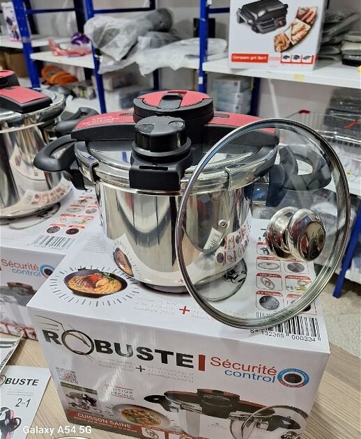 ROBUSTE Cocotte-minute & Marmite 2en1