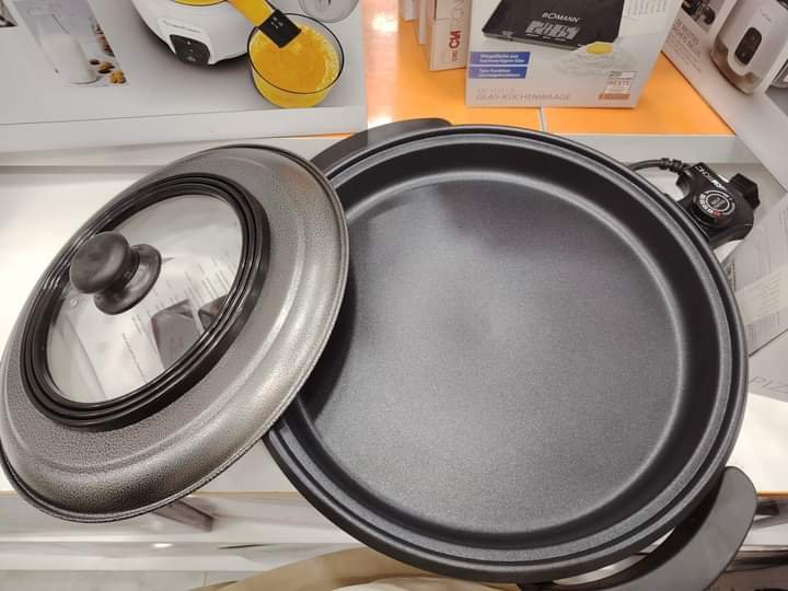 Poêle/Plat a pizza Multifonction Électrique 36cm Clatronic 1500W – Image 3