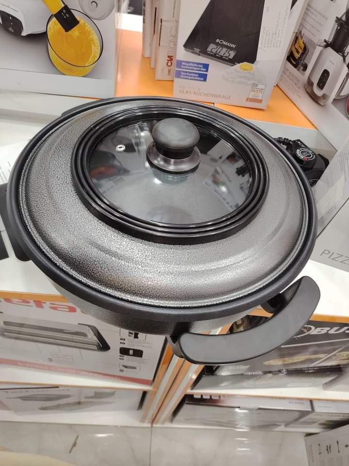 Poêle/Plat a pizza Multifonction Électrique 36cm Clatronic 1500W – Image 2