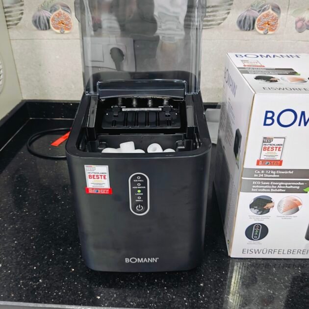 Machine à glaçons BOMANN noir 1,1L 12KG originale allemande