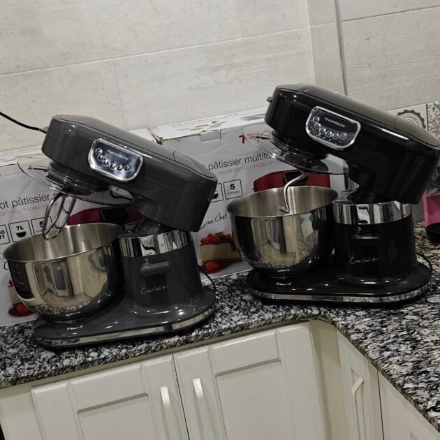 Pétrin Multifonction Thomson Extra Chef+ – 1500W, Bol Inox 7L